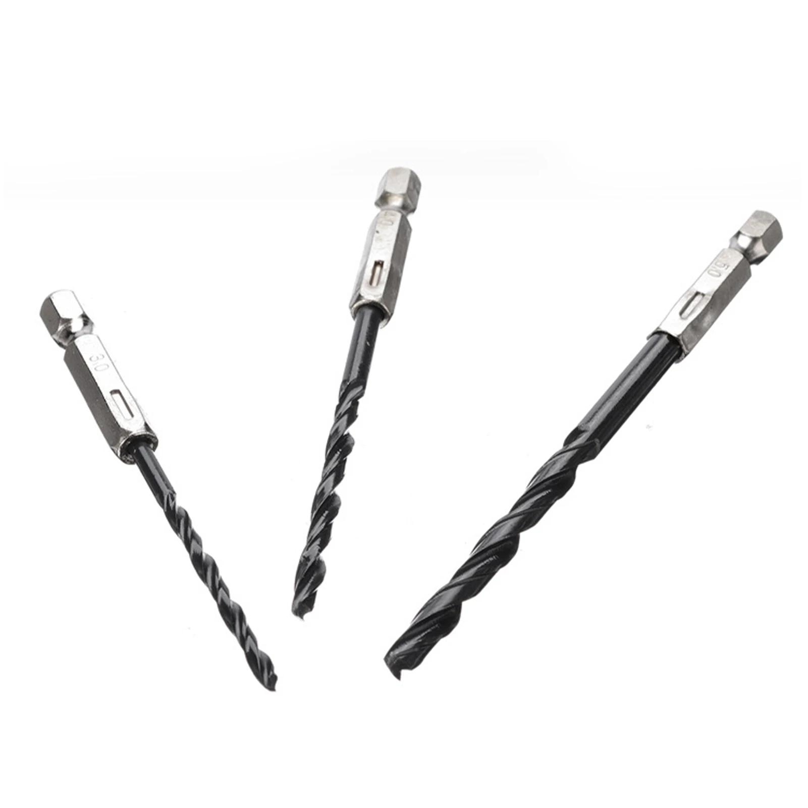 

15/50pcs Titanium Coated Drill Bits Set Mayitr HSS Mini Extractor Drill Bit 1/1.5/2/2.5/3mm Metal Wood Aluminum Drilling Tools