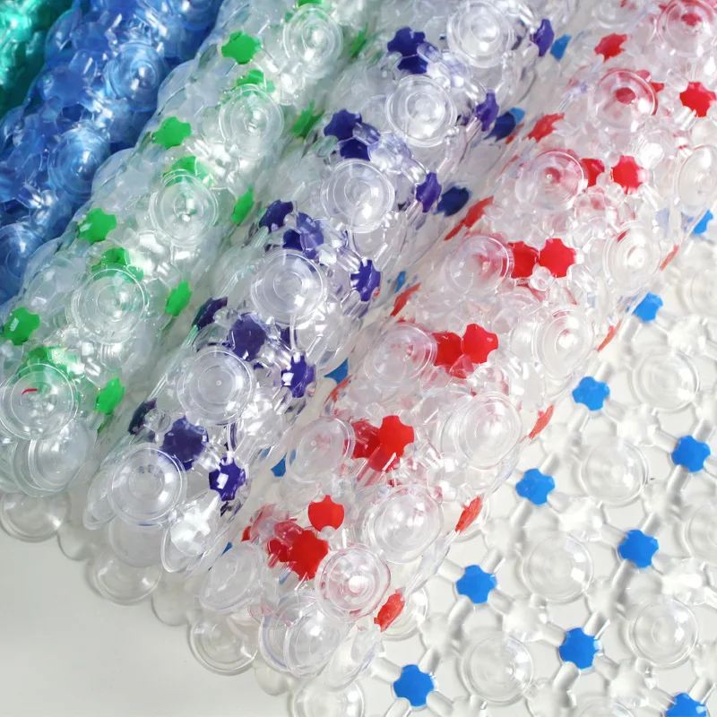 ПВХ Туалет коврики для ванной душ ванная комната ковер всасывания Нескользящие