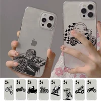 Moto Cross Motorcycle Sports Phone Case for iPhone mini pro MAX Plus 2020
