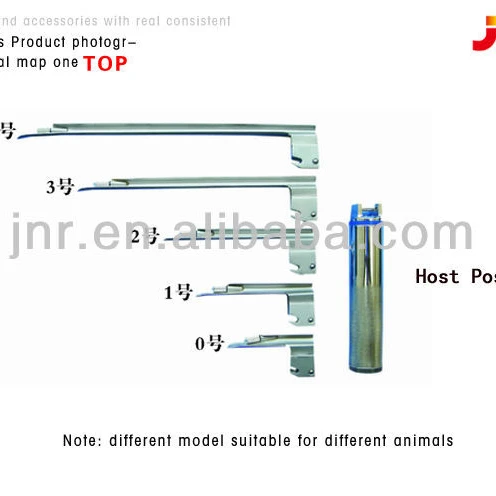 Китайская ларингоскопия для анестезии животных хирургическое домашнее животное