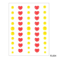 daboxibo colorful circular self adhesive enamel dots resin sticker for scrapbookingdiy crafts card making decoration