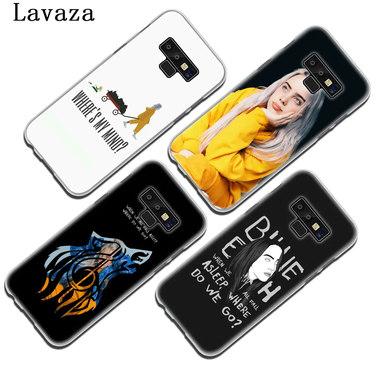 Lavaza Billie Eilish где я могу добраться до вас чехол для телефона для samsung Galaxy Note 10 9 8 A9 A8 A7 A6 плюс A3 A5 Крышка