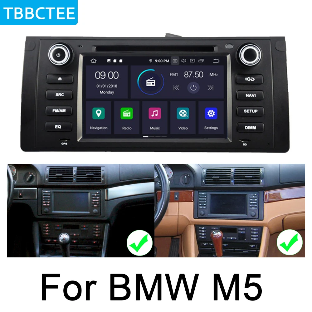 Мультимедийный плеер для BMW M5 1995 ~ 2003 GPS Bluetooth Wi-Fi навигационная карта HD экран