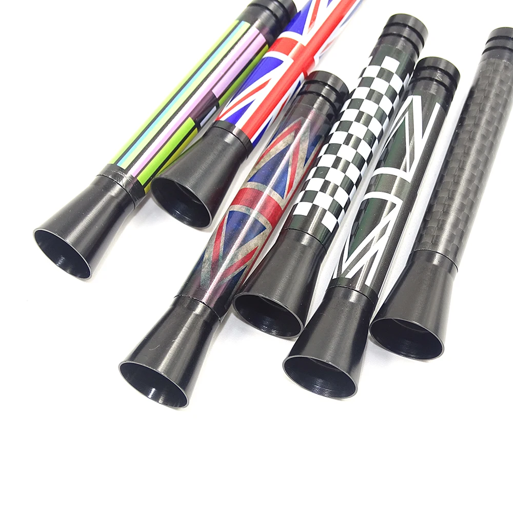 Для Mini Cooper S JCW R55 R56 R57 R60 F55 F56 Clubman Countryman Union Jack автомобильная антенна на крышу fm