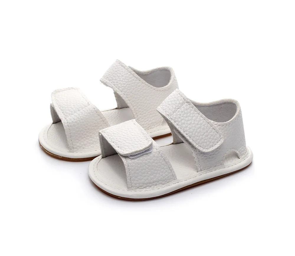 Кожаные камуфляжные сандалии для новорожденных и маленьких мальчиков девочек