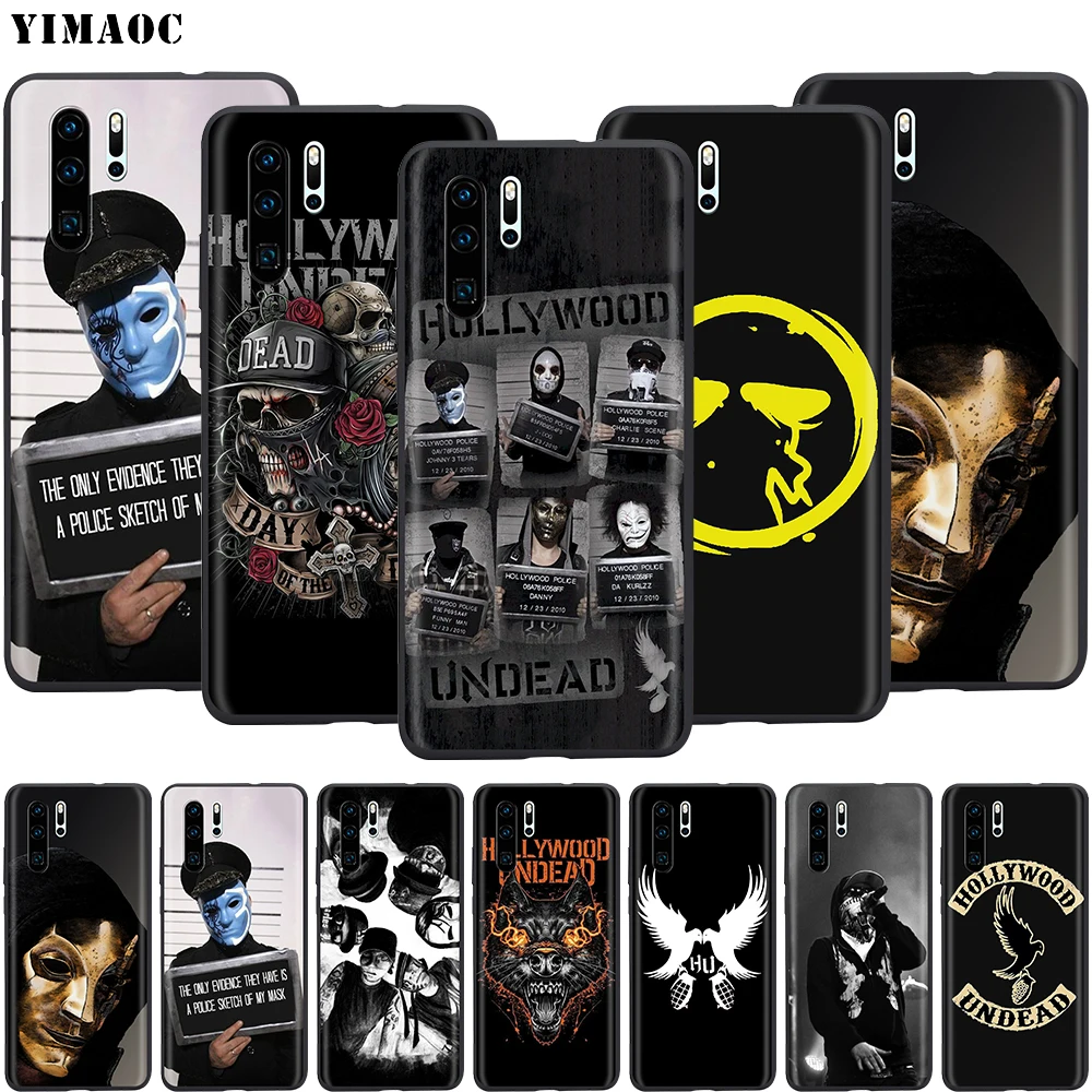 Чехол YIMAOC Hollywood Undead для Huawei Mate 30 20 Honor Y7 7a 7c 8c 8x9 10 Nova 3i 3 Lite Pro Y6 2018 P30 P smart | Мобильные