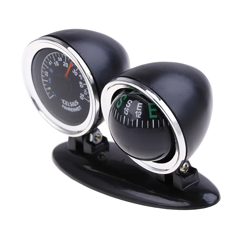 Direction Dashboard Ball Auto Accessories Guide Car Compass Thermometer Car-styling Ornaments | Спорт и развлечения