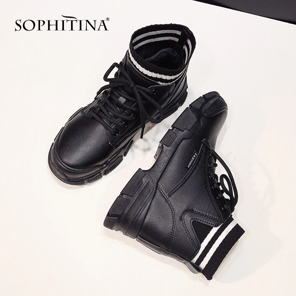 SOPHITINA/Женская обувь на плоской подошве Смешанные цвета Удобная модная