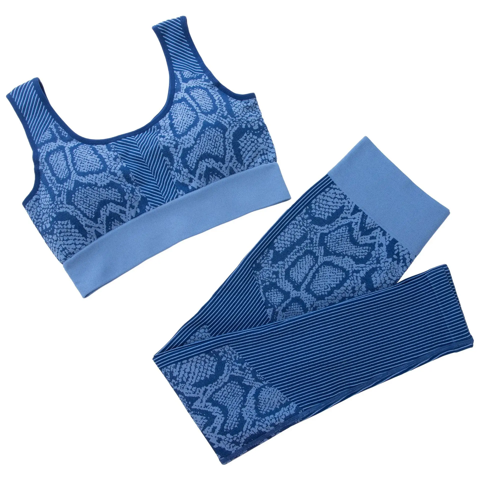 

Yoga Suits For Women Seamless Bra Elastic High Waist Yoga Shorts Yoga Fitness Set Woman 2 Pieces Sports Clothing Suits