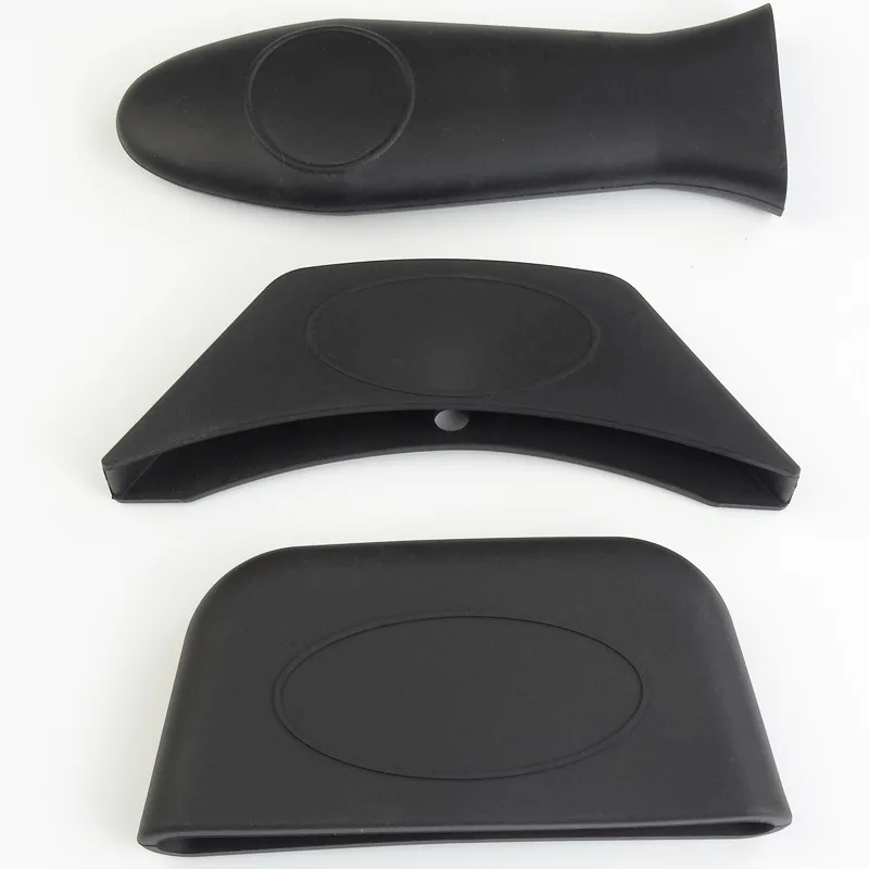 

3pcs/set Silicone Pot Handle Cover Temperature Resistant Silicone Pot Anti-scald Non-slip Soft Heat Insulation Handle Cover