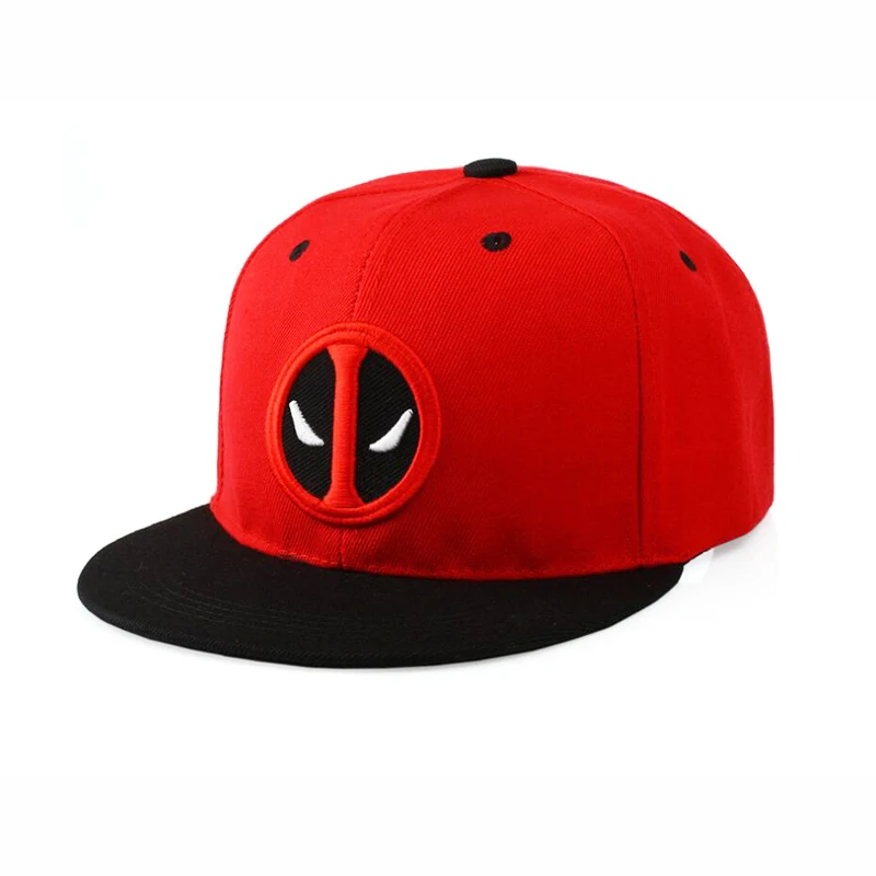 Бейсболка с вышивкой в стиле аниме дэдпул хлопковая кепка хип-хоп Повседневная