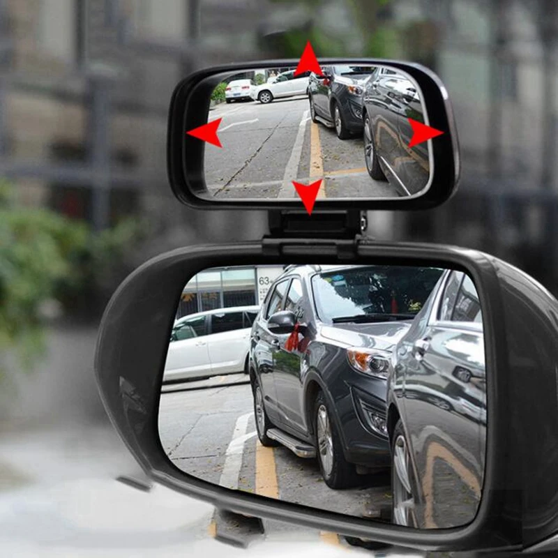 

car auxiliary rear view coach mirror curved large field of view wide-angle blind spot mirror mirror reversing small round mirror
