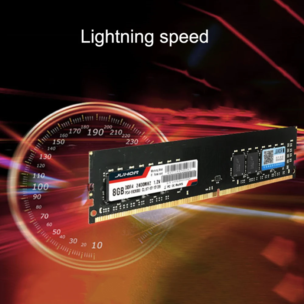 JUHOR Оперативная память DDR3 2 ГБ/4 ГБ/8 Гб оперативной памяти, 16 Гб встроенной памяти, 1600 МГц DDR4 4 ГБ 8 ГБ оперативной памяти, 16 Гб встроенной памяти, 2400/2666 МГц U-DIMM PC4-21300 288 pin non-ecc(без коррекции ошибок) Материнская плата памяти Оперативная память