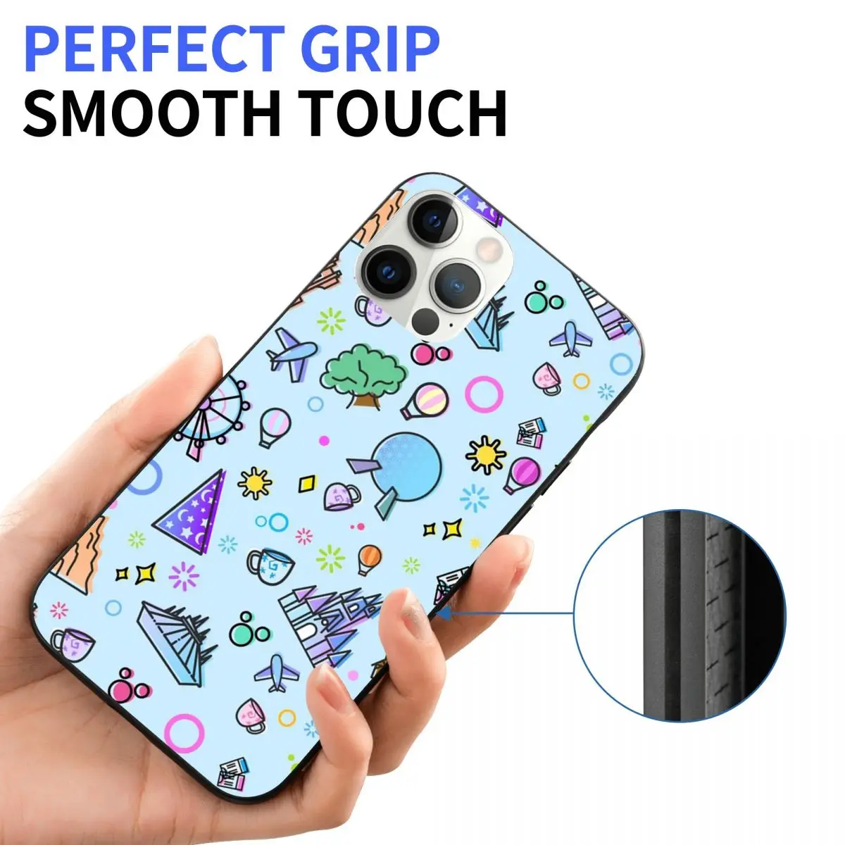 Meet Me At My Happy Place PC Glass TPU Phone Case for iPhone 13 12 11 Xs Xr X Pro Max Mini 7 8 Se2 Plus 6 6S | Мобильные телефоны и