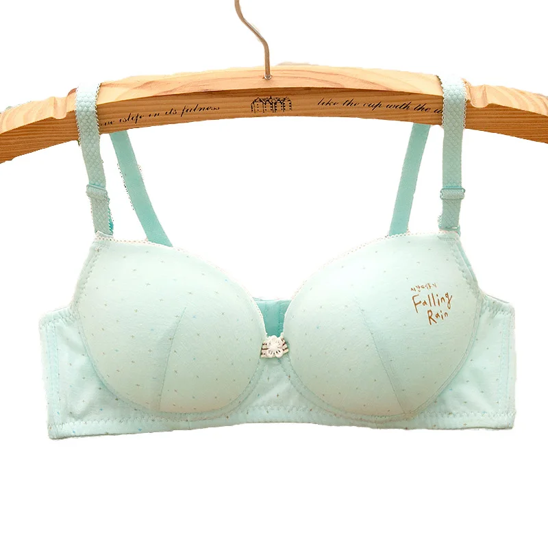 Новые Красивые хлопковые носки удобные девушек с маленькой грудью Бюстгальтер