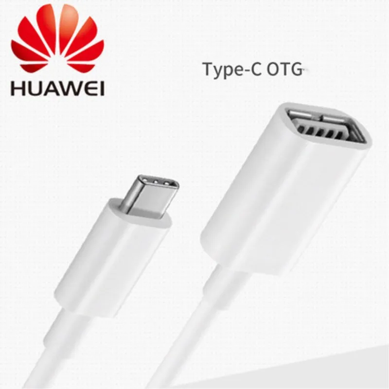 Оригинальный адаптер Huawei Type C к USB OTG переходник для Mate 30 Pro P30 20 X XS P20 P10 Plus 10