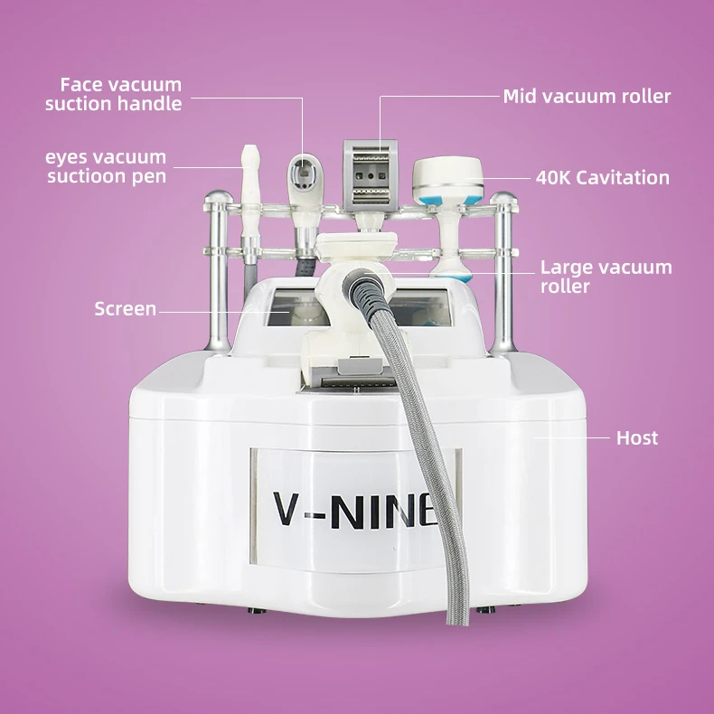 

2021 New Arrival Rf Cavitation Slimming Cellulite Roller Massage Vela bodyshap Machine