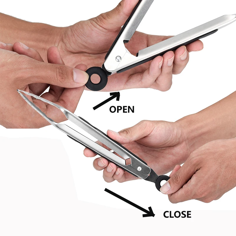 1 шт. щипцы для барбекю и гриля |