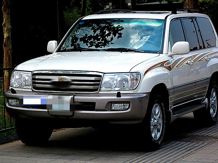 Декоративные полосы RQXR для автомобильной фары Toyota land cruiser LC100 4500 4700 2006-2007 |