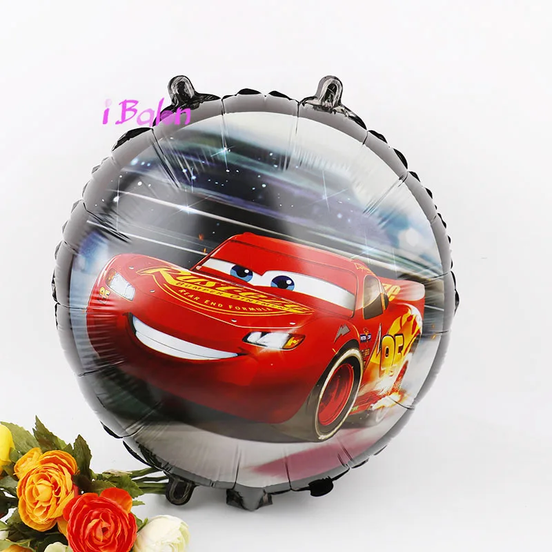 Воздушные шары из фольги в виде гоночного автомобиля переносной мультяшный