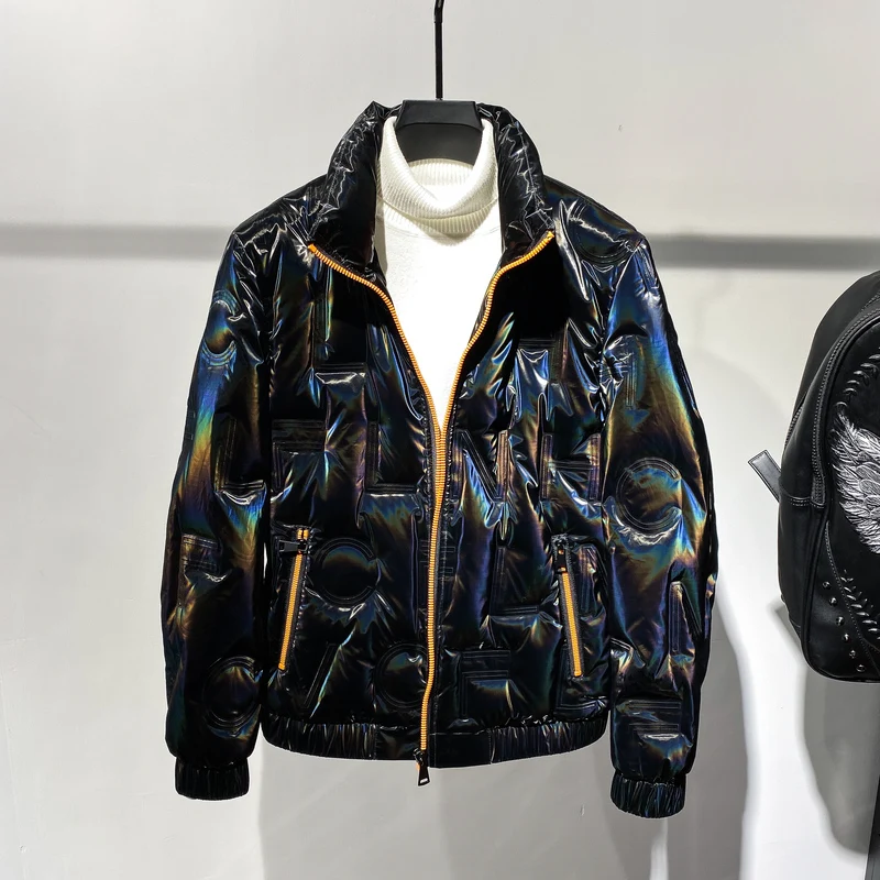 Winter Men's down Jacket Light & Fashionable Glossy Warm Coat New Cool Jacket Men's Fashion