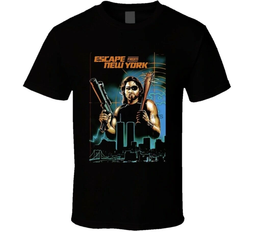 

Escape From New York Snake 80s Action Movie T Shirt