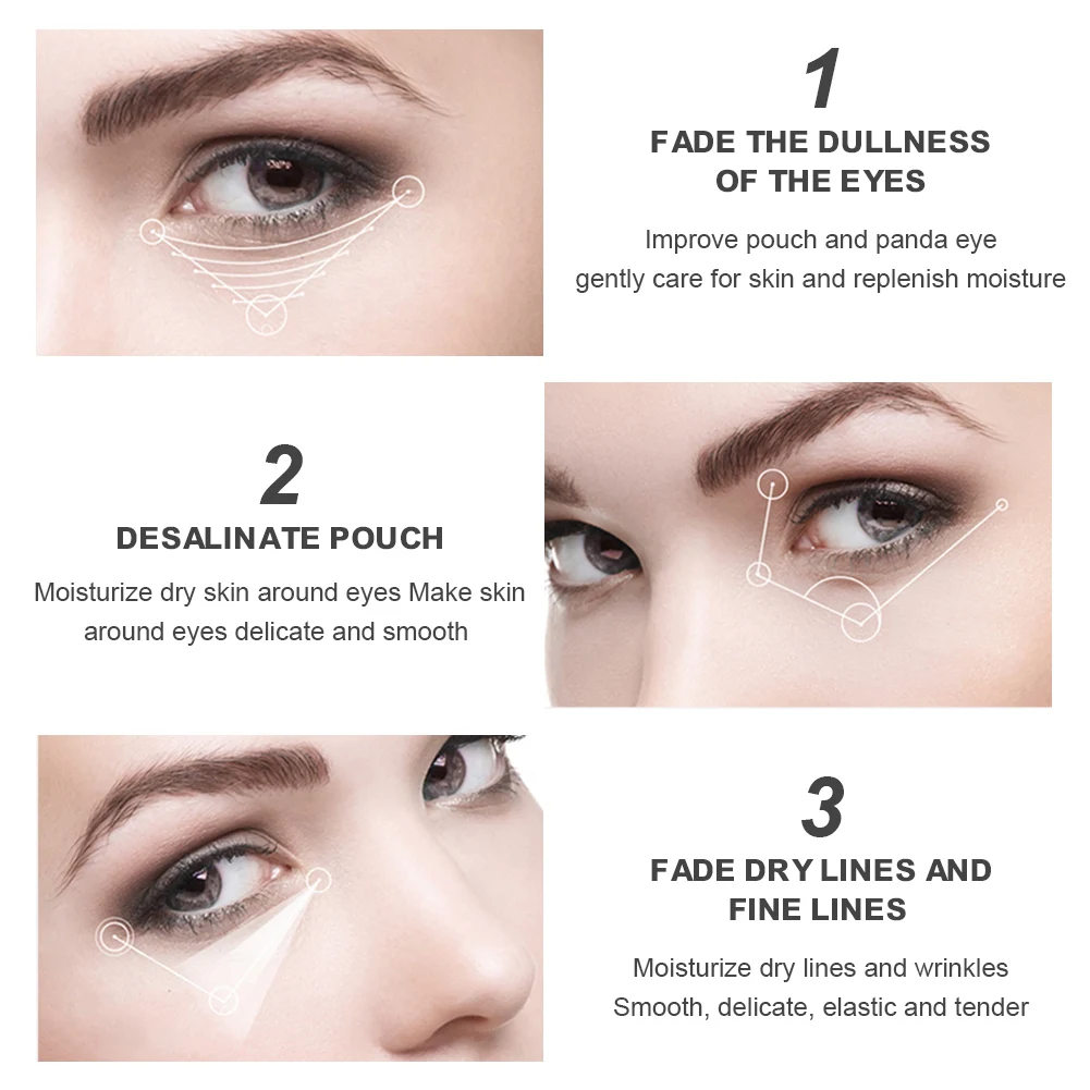 Мгновенный удалить против мешков под глазами крем для лица с ретинолом удаления