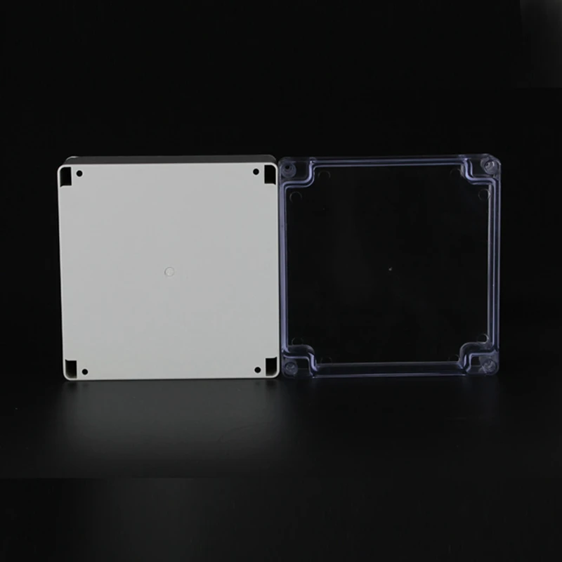 160x160x90 мм ABS IP65 водонепроницаемый пластиковый зеркальный прозрачный корпус чехол