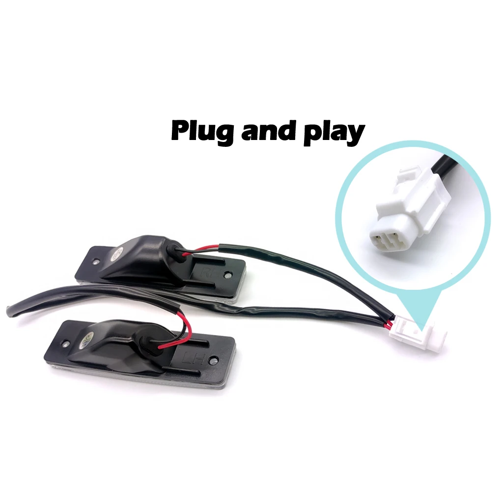 2 шт. для Toyota 4Runner 1996-2020 Sequoia 2008-2019 белый светодиодный светильник номерного знака