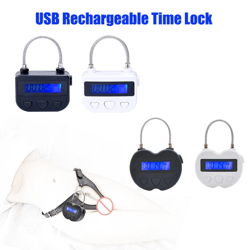 Кляп для рта и наручников электронный таймер БДСМ контроль клетка верности замок