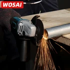 WOSAI 20 в бесщеточный угловой шлифовальный станок, режущий шлифовальный станок 125 мм M14, беспроводной угловой шлифовальный инструмент