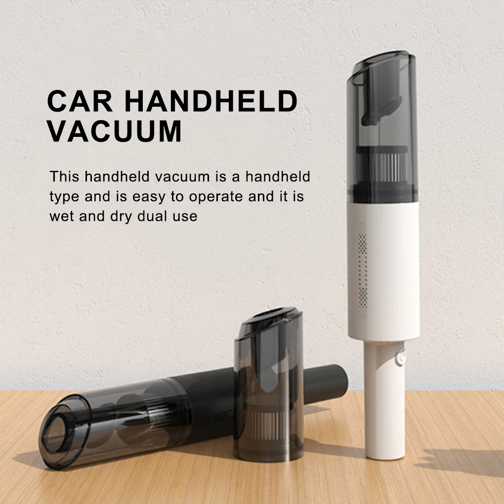 

Car Vacuum Cleaner Mini Handheld Auto Vacuum Cleaner with 6000Pa Powerful Suction For Home & Car & Office