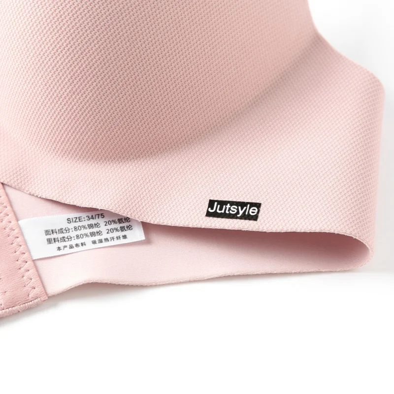 

Seamless Push Up Bra Sexy Bras wire free Underwear Female Underwire Bra solid color A B Cup 2020 new arrival hot sale