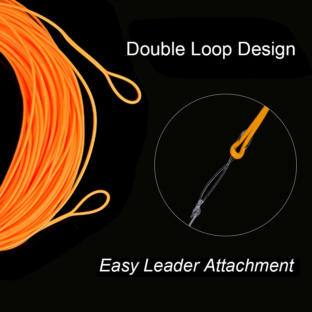 Леска плавающая для ловли нахлыстом вес 30 5 футов/м 2 петли леска 2F/3F/4F/5F/6F/7F/8F