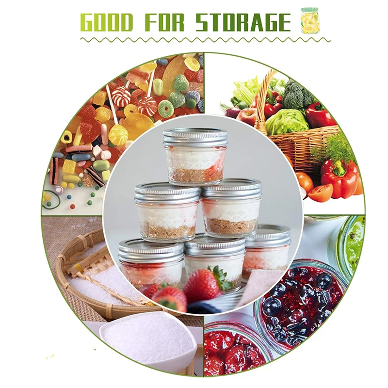 1 шт. прозрачные банки с крышками для банок смузи десертов салатов|Бутылки и