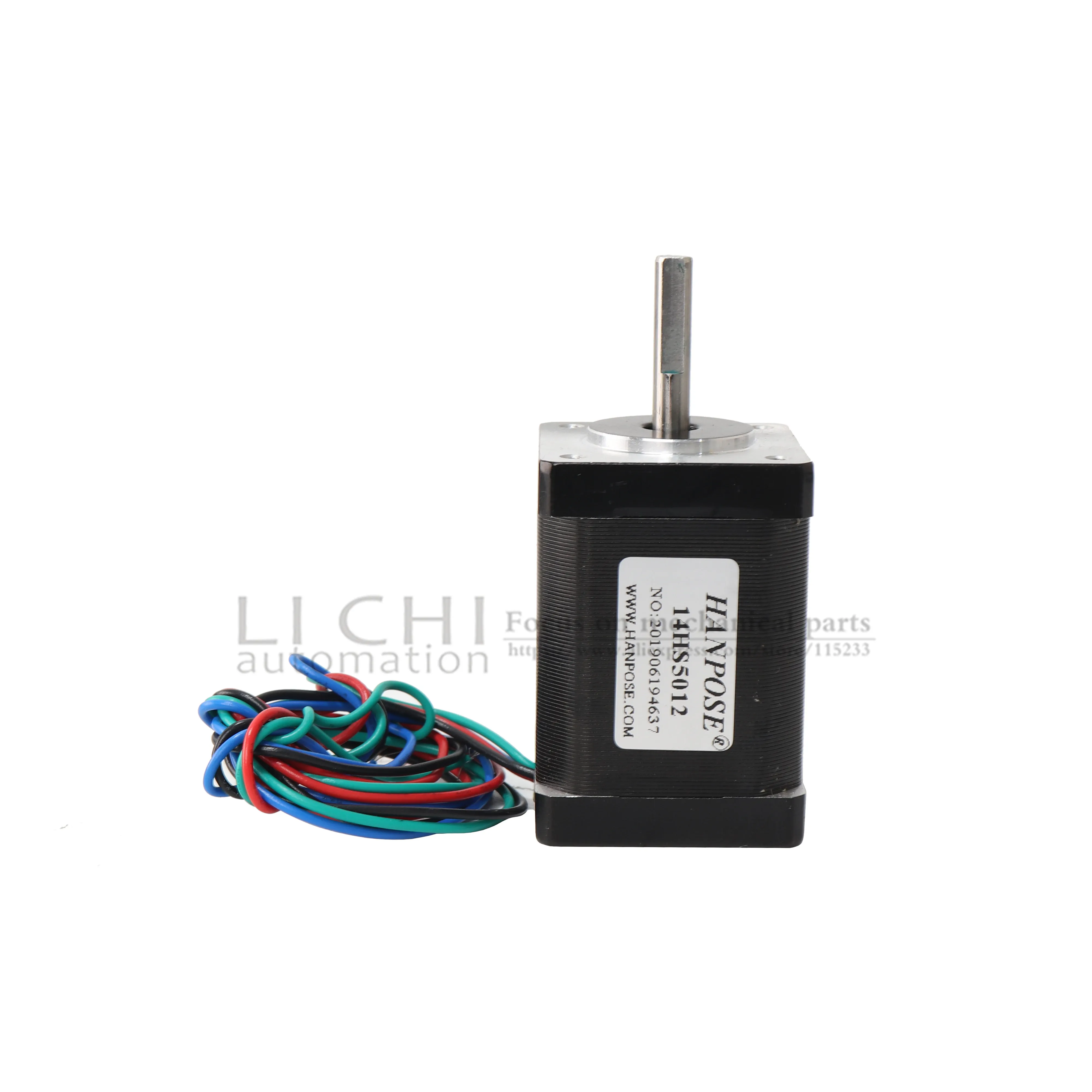 Шаговый двигатель 14HS5012 4 lead 0.30N.m / Nema 14 35x50 мм NEMA14 для гравировально фрезерного