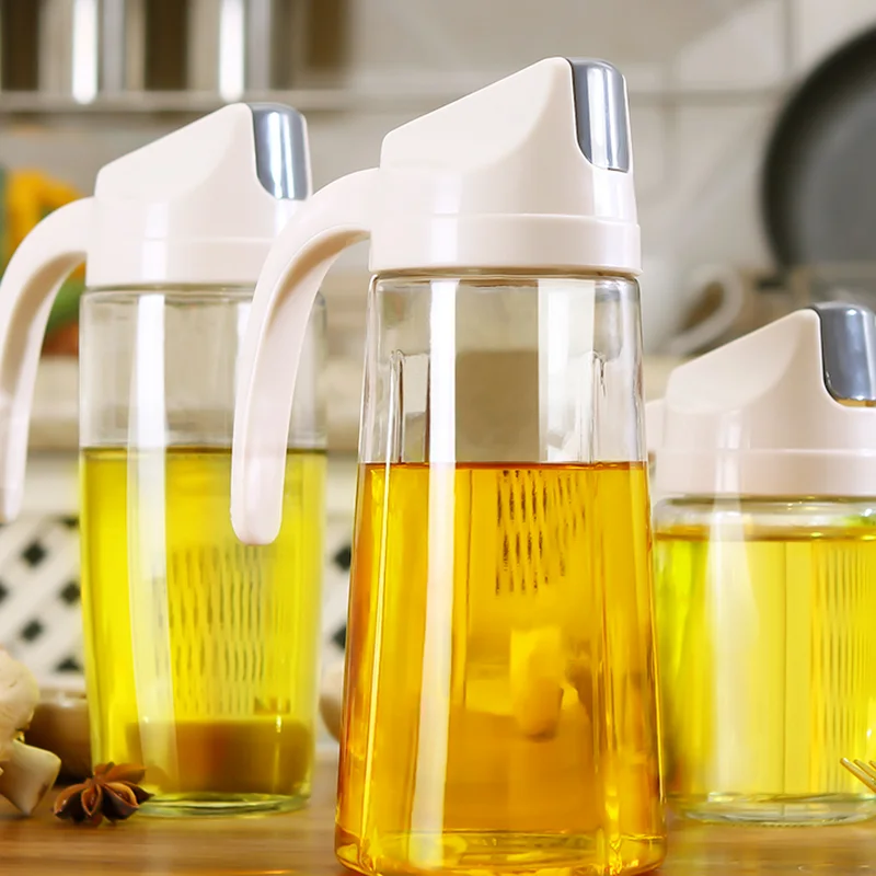 300630 ml kitchen oiler vinegar olive container glass bottle soy sauce condiment dispenser storage tank gadget free global shipping