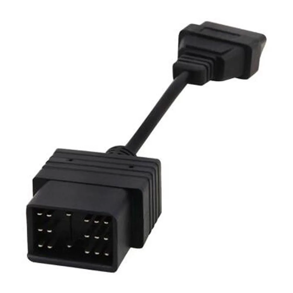 Для Toyota 22Pin 17Pin к OBDII 16-контактный гнездовой разъем адаптер кабель DLC OBD подходит