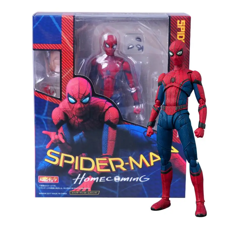 Marvel Legends Человек-паук супер герой возвращение домой Ver Человек-паук фигурка MAF047