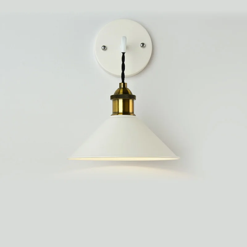 Промышленная винтажная железная настенная лампа для прихожей лестницы