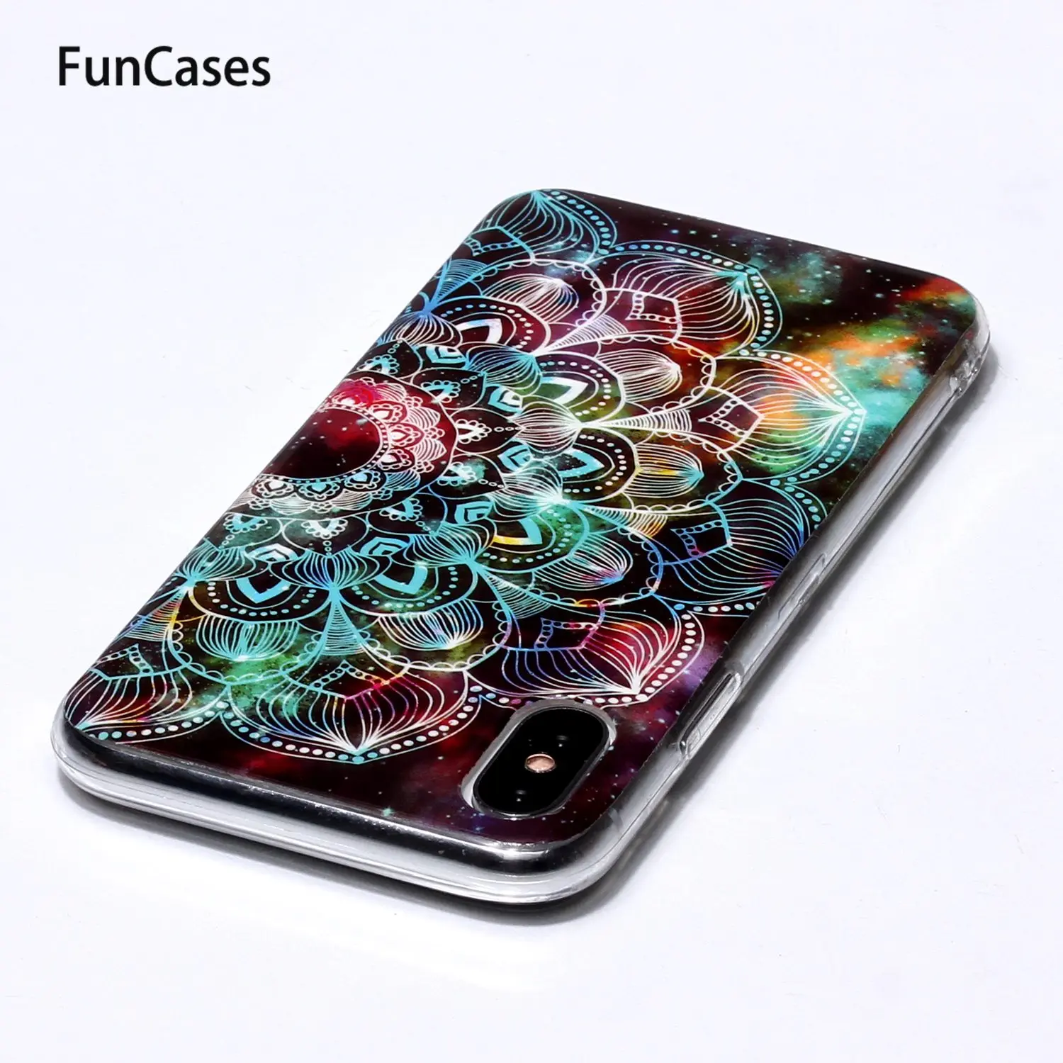 Cute Back Covers For iPhone X Luminous TPU Shell Cellular Apple hoesje XS Touch 6 8 Max 11 7 Plus Pro SE 2020 5 XR 6S | Мобильные