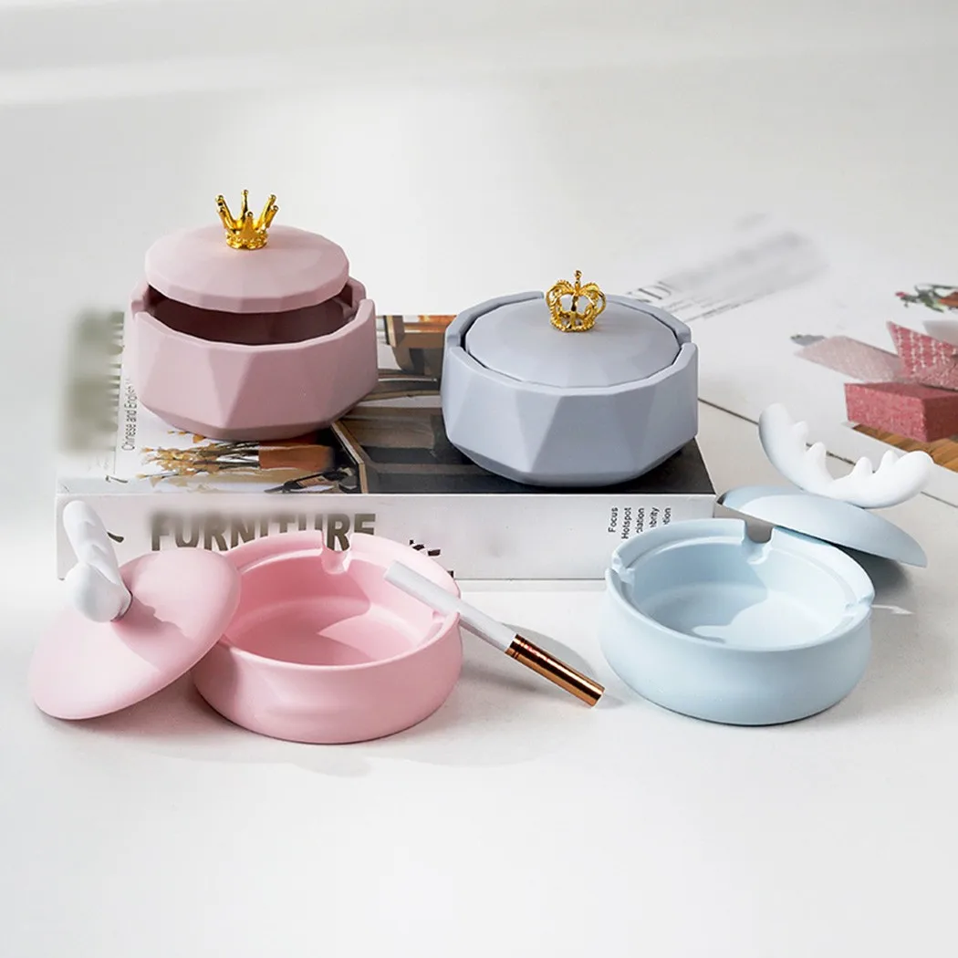 

Accessories Ashtray Ashtray Club Desktop For Living Room Gift Office Resin