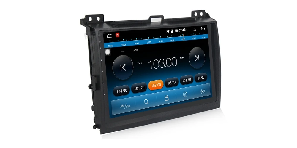 9853 HD Android 9,0 автомобильный DVD gps для Toyota Prado 120 2002-2009 Авторадио gps автомобильный Радио gps центральный мультимедийный в тире головное устройство