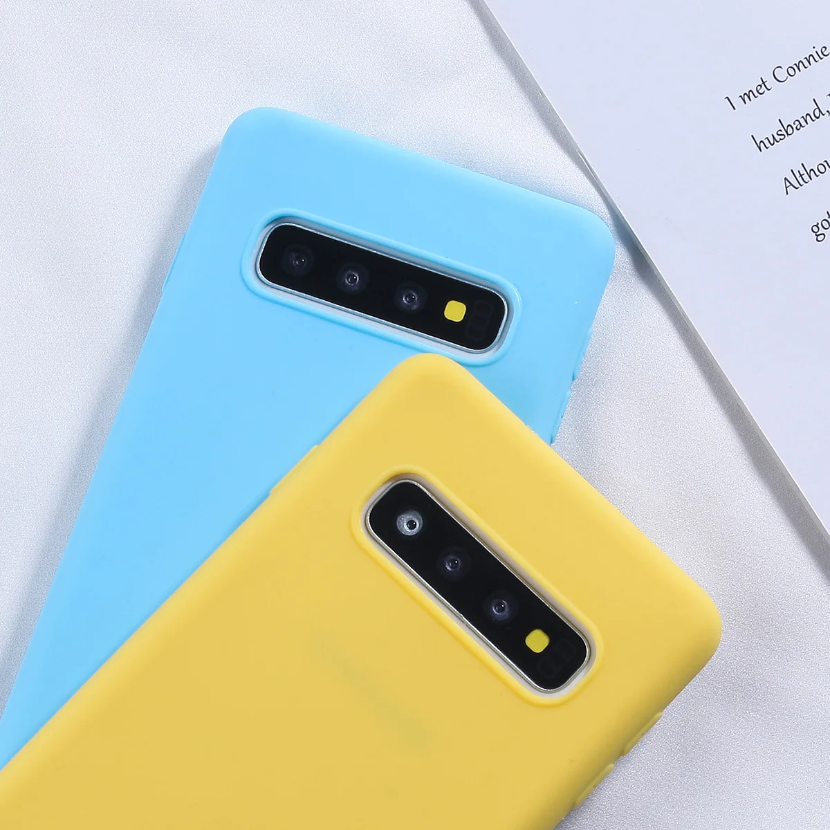 Мягкий ТПУ силиконовый чехол для Samsung Galaxy A50 S10 Lite S7 Edge A8 2018 S8 S9 Plus S10e A5 A3 2017 J4