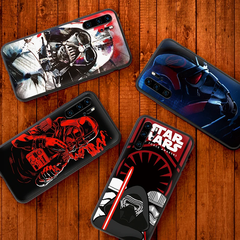 Твердый чехол с мультяшным роботом для samsung мягкий силиконовый huawei P30 Lite Pro P Smart 2016