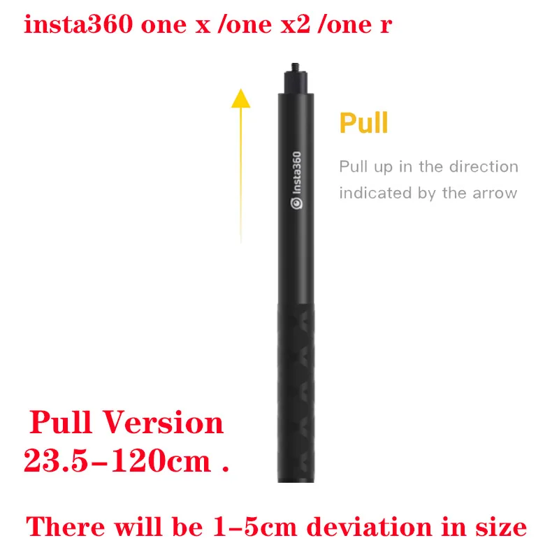 Новая невидимая селфи-палка из углеродного волокна Insta360 3 метра для Insta 360 ONE X2 /ONE R X