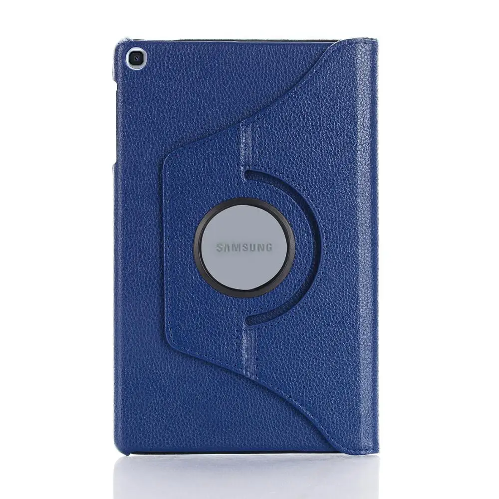 Navy Blue Чехол для samsung Galaxy Tab A 8,0,, SM-T290, T295, T297, чехол с поворотом на 360, умный чехол из ПУ кожи для samsung Tab A 8,0, T290, чехол - Цвет: Navy Blue