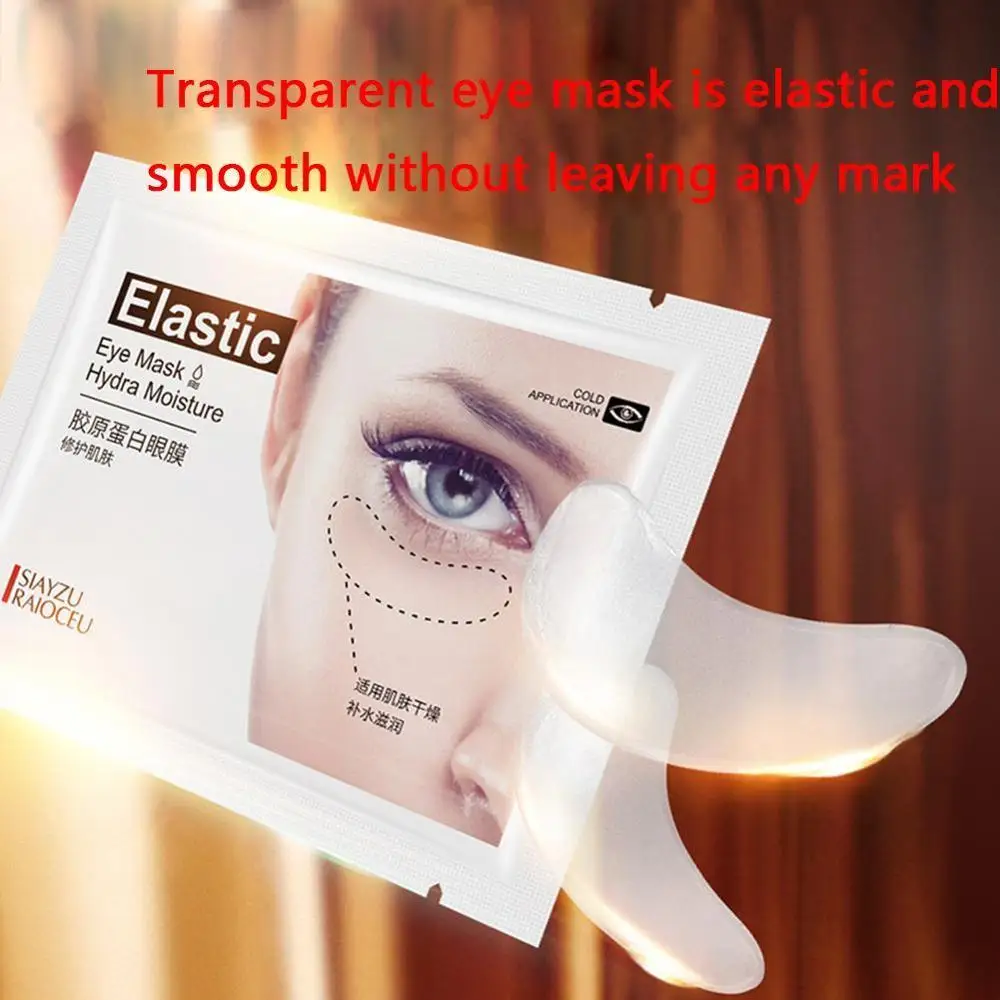 Коллагеновая маска для глаз гелевая лица патчи от морщин темных кругов подушечки