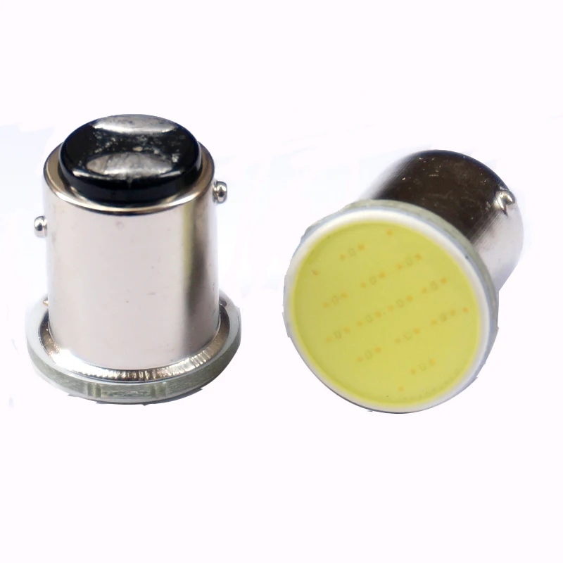 100x1156 BA15S P21W 1157 BAY15D Автомобильные фары белого цвета COB 12 чипов Автомобильные светодиодные лампы задние поворотные сигнальные лампы DC 12V