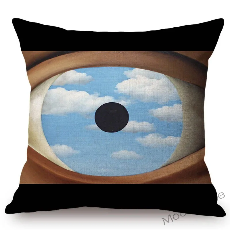 Европейский сюрреалистичный чехол для подушки известная картина маслом